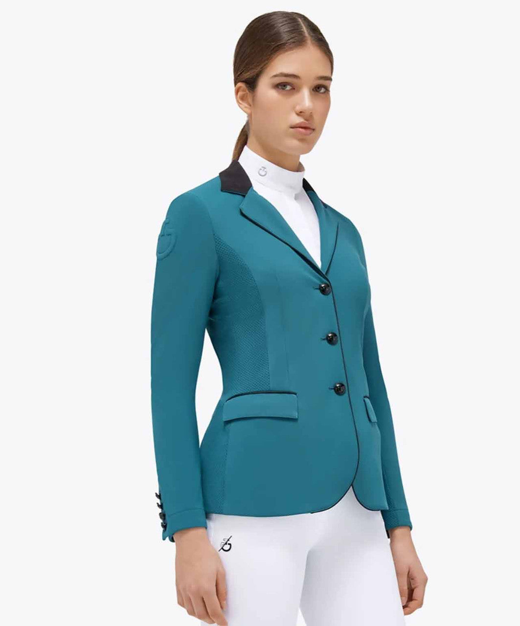 CAVALLERIA TOSCANA Lightweight Jersey Zip Riding Jacket