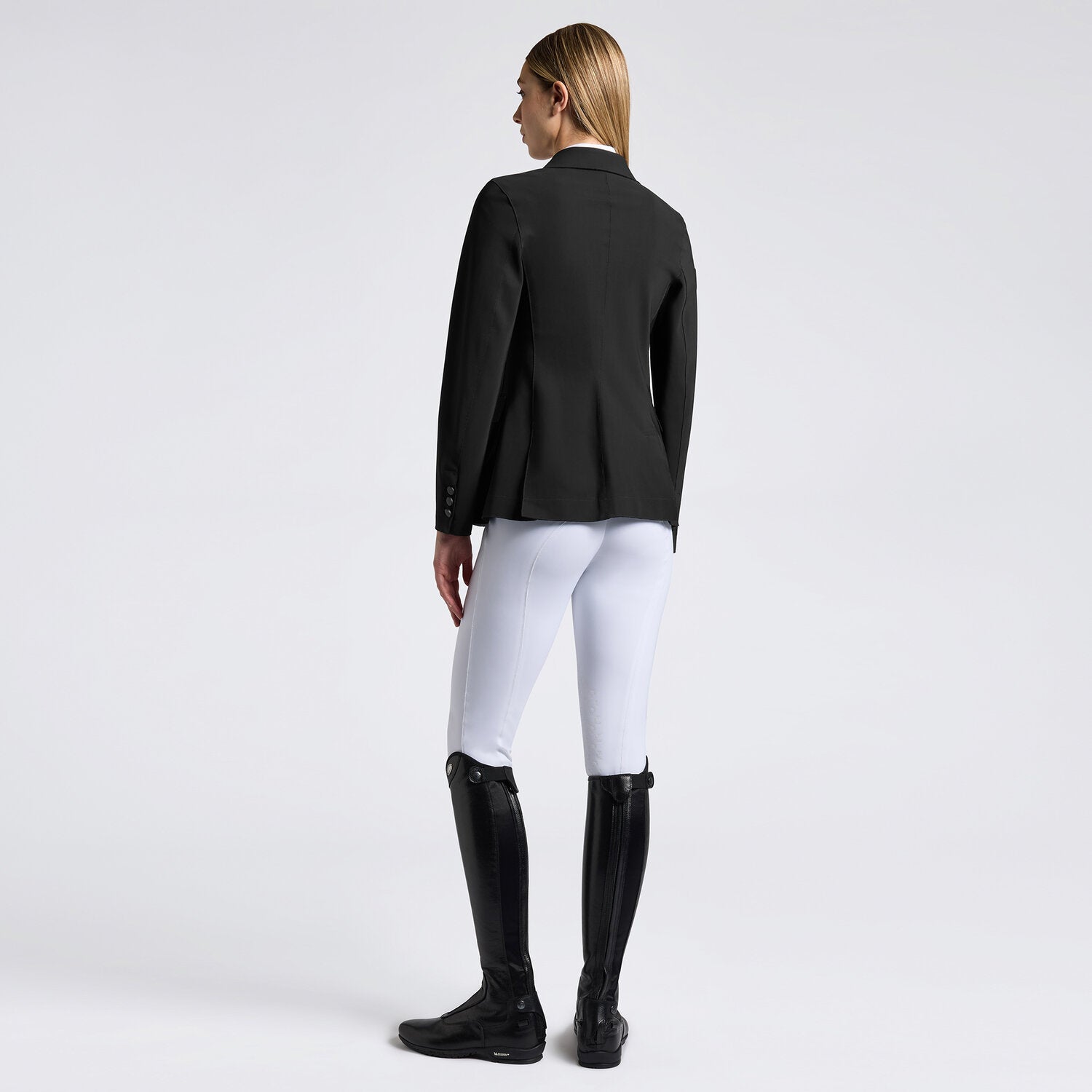 CAVALLERIA TOSCANA WOMEN'S RAW CUT COMPETITION JACKET WITH BUTTONS