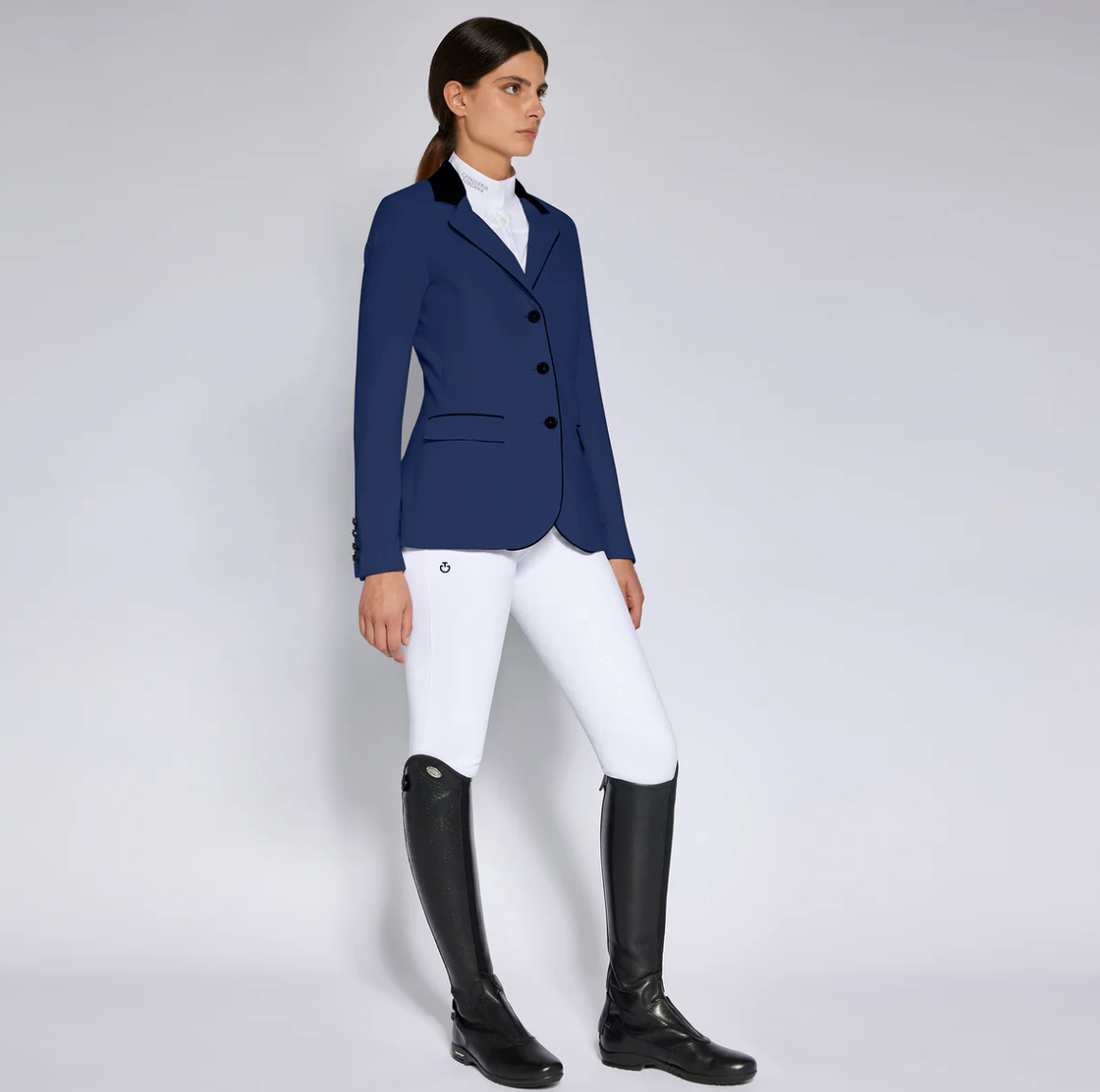CAVALLERIA TOSCANA GP PERFORATED RIDING JACKET WOMEN